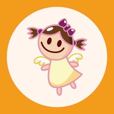 Angel Tema öğeleri vektör, eps simgesi öğesi