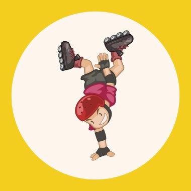 Aşırı spor tema öğeleri simge öğesi