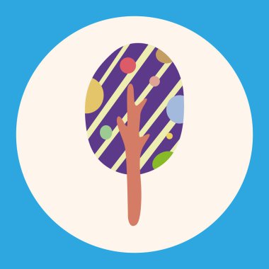 ağaç Tema öğeleri vektör, eps simgesi öğesi