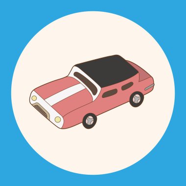 ulaşım araba tema öğeleri vektör, eps simgesi öğesi