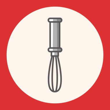 mutfak eşyaları çırpıcı Tema öğeleri simge öğesi