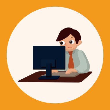 Ofis çalışanları Tema öğeleri simge öğesi