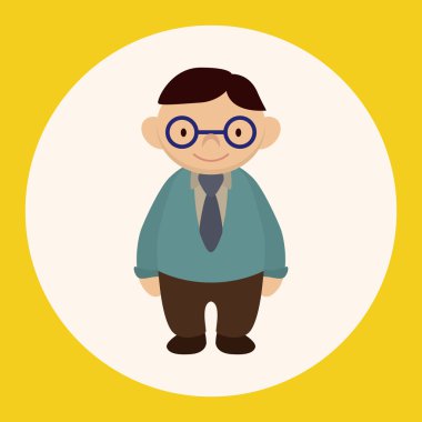 Babası Tema öğeleri simge öğesi