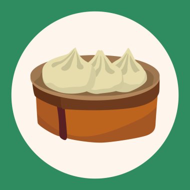 Çin yemeği Tema öğeleri simge öğesi