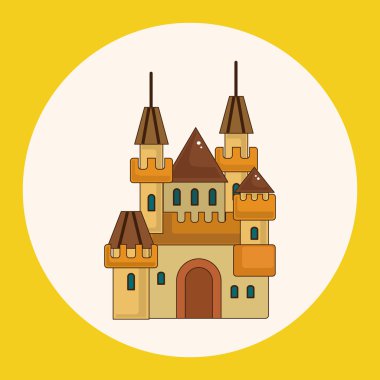 Kale Tema öğeleri simge öğesi