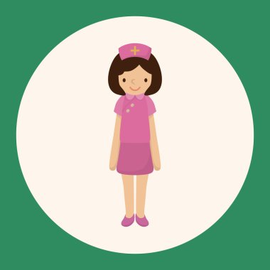 Hemşire Tema öğeleri simge öğesi