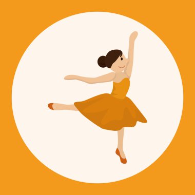 dansçı Tema öğeleri vektör, eps simgesi öğesi