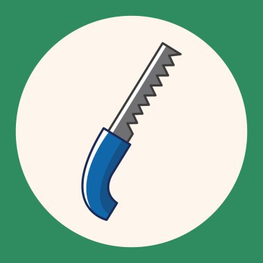 Testere Tema öğeleri simge öğesi