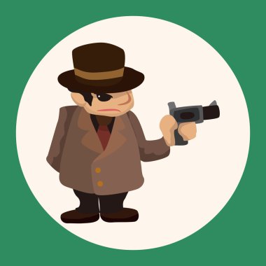 Mafya Tema öğeleri simge öğesi