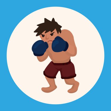 boksör Tema öğeleri simge öğesi