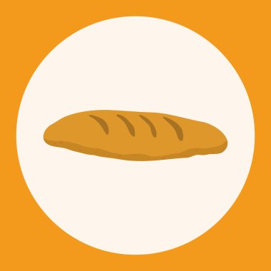 ekmek Tema öğeleri simge öğesi