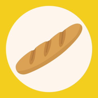 ekmek Tema öğeleri simge öğesi