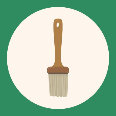 barbekü sosu fırça ekipman Tema öğeleri simge öğesi