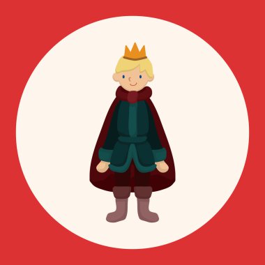 Royal Tema Prens öğeleri simge öğesi