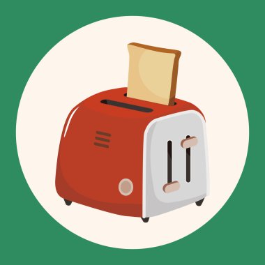 Ev aletleri Tema fırın öğeleri simge öğesi