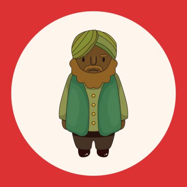 Hint insanlar Tema öğeleri vektör, eps simgesi öğesi