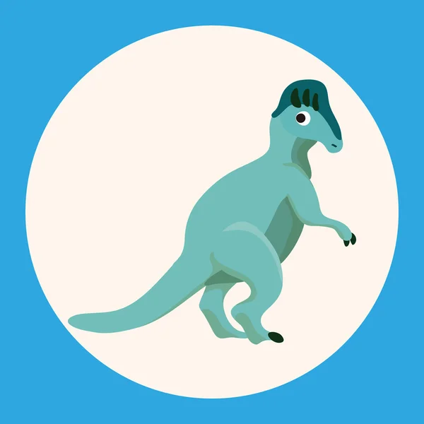 Dinosaur cartoon theme elements vector,eps icon element — Stock Vector