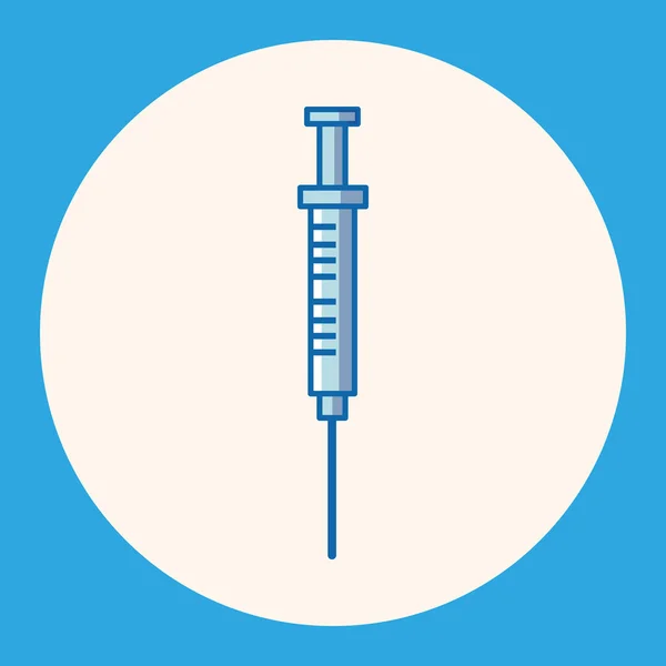 Spuiten thema elementen pictogram element — Stockvector