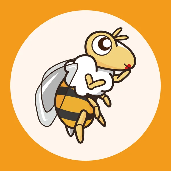 Bug cartoon elements icon element — Stock Vector
