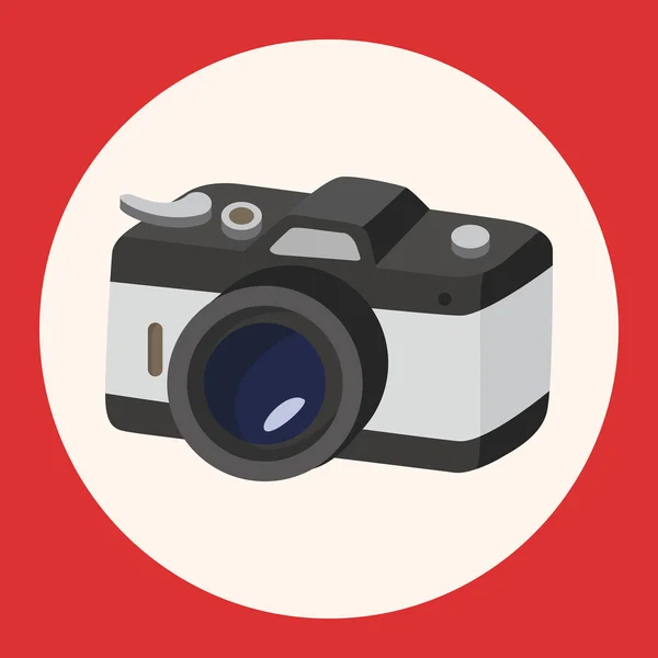 Camera theme elements vector,eps icon element — Stock Vector