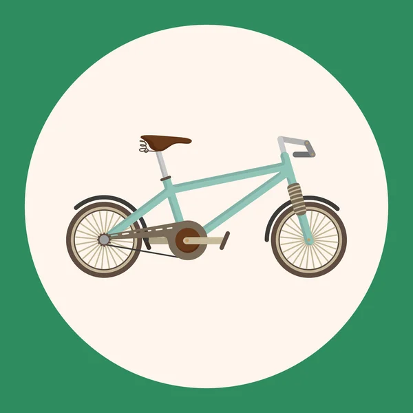 교통 자전거 테마 요소 벡터, eps 아이콘 요소 — 스톡 벡터