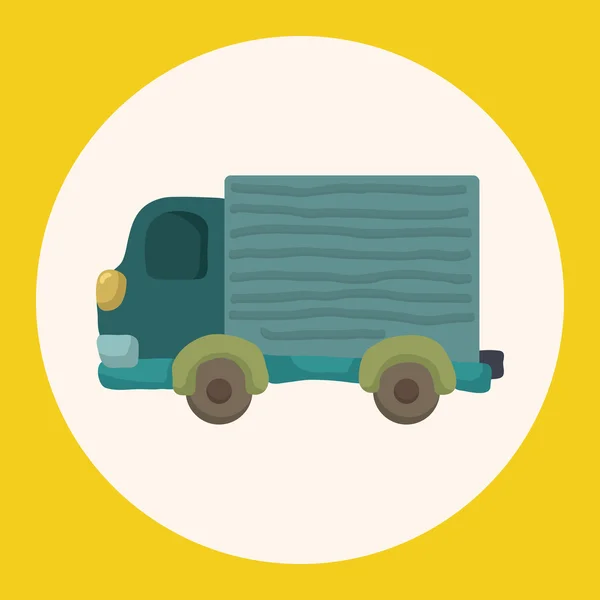 Elementos del tema del coche transporte elemento icono — Vector de stock