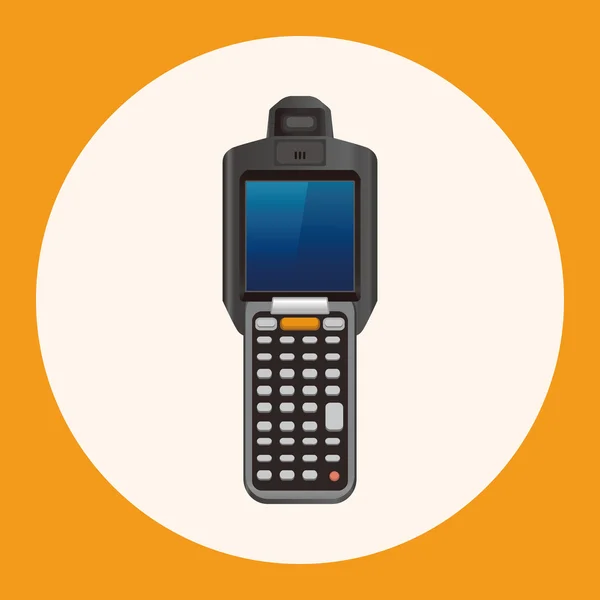Mobiele telefoon thema elementen pictogram element — Stockvector