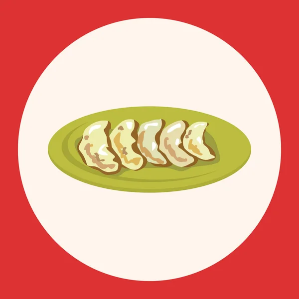 Kinesisk næringsmiddeltema - ikonelement – stockvektor