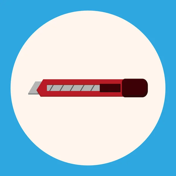 Cuchillo de utilidad tema elementos icono elemento — Vector de stock