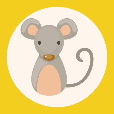 Çince Zodyak sıçan Tema öğeleri simge öğesi