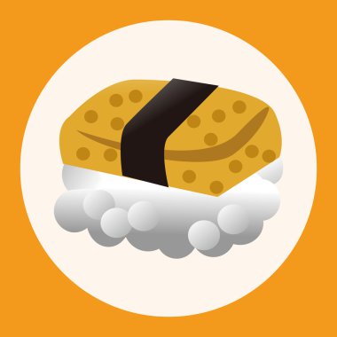 Japon yemek suşi Tema öğeleri simge öğesi