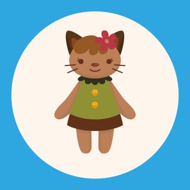 kedi çizgi film Tema öğeleri simge öğesi