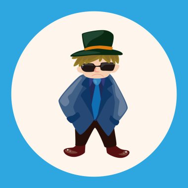 Mafya Tema öğeleri simge öğesi