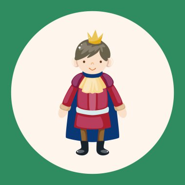 Royal Tema Prens öğeleri simge öğesi