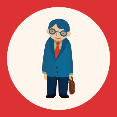 Ofis çalışanları Tema öğeleri simge öğesi