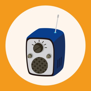 radyo Tema öğeleri vektör, eps simgesi öğesi