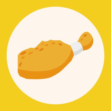 hızlı yiyecek Tema öğeleri simge öğesi tavuk