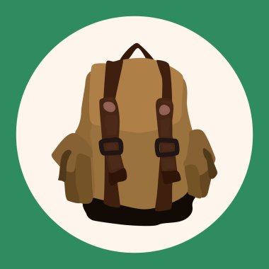 seyahat çanta Tema öğeleri simge öğesi