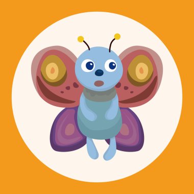 Kelebek Tema öğeleri vektör, eps simgesi öğesi