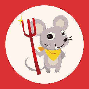 hayvan fare çizgi film Tema öğeleri simge öğesi