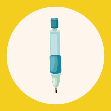 otomatik kalem Tema öğeleri simge öğesi