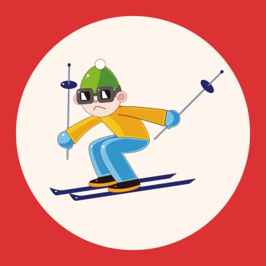 Aşırı spor tema öğeleri simge öğesi