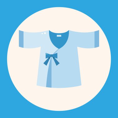 Bebek giysileri Tema öğeleri simge öğesi