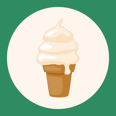 dondurma çizgi film Tema öğeleri simge öğesi