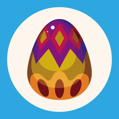Paskalya yumurtası Tema öğeleri simge öğesi