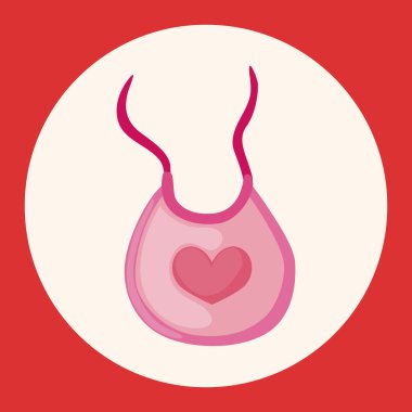 Bebek önlüğü Tema öğeleri simge öğesi