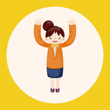 Ofis çalışanları Tema öğeleri simge öğesi