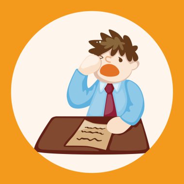 Ofis çalışanları Tema öğeleri simge öğesi