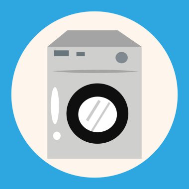 Çamaşır makinesi Tema öğeleri simge öğesi