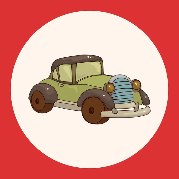 Transporte coche tema elementos vector, eps icono elemento — Archivo Imágenes Vectoriales